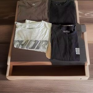 Men’s Sz XL T Shirts Cremieux John Ashford Nosotros Thor Bundle Lot 4 Gray Black